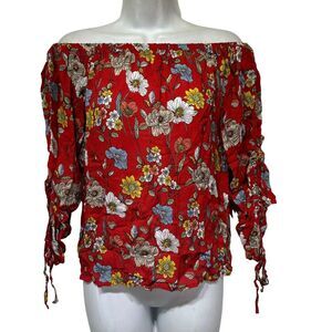 casual collection by F & F floral blouse Size 4